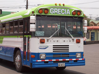 Traveling by Bus in Costa Rica