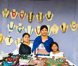 Markets in Otavalo are a must see when traveling to ecuador