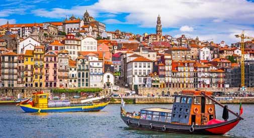 Porto Portugal Skyline