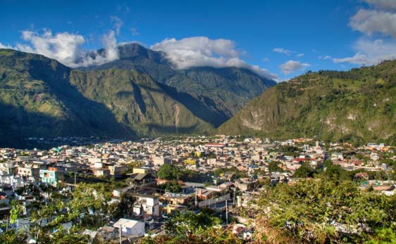 Baños de Agua Santa, Ecuador