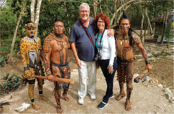 Channeling Indiana Jones in the Mexican Jungle